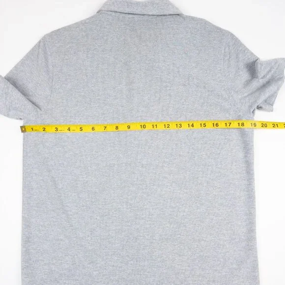 Vuori Gray Modern Casual Button Down Shirt - Picture 10 of 11